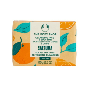 The Body Shop Tuhé mýdlo na obličej a tělo Satsuma (Cleansing Face & Body Bar) 100 g obraz