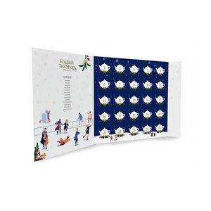English Tea Shop Adventní kalendář kniha Vánoční noc BIO 25 pyramidek obraz