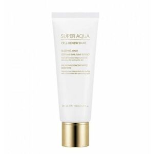 Missha Noční pleťová maska Super Aqua Cell Renew Snail (Sleeping Mask) 110 ml obraz