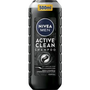 Nivea Hloubkově čisticí šampon Men (Active Clean Shampoo) 500 ml obraz