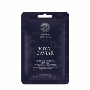 Natura Siberica Liftingová a zpevňující peptidová hydrogelová pleťová maska Royal Caviar (Peptide Hydrogel Face Mask) 1 ks obraz