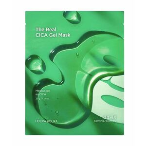 Holika Holika Zklidňující hydrogelová maska The Real (Cica Gel Mask) 35 g obraz