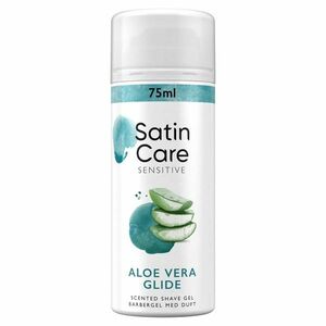 Gillette Gel na holení pro suchou a citlivou pokožku Satin Care Aloe Vera (Shave Gel) 75 ml obraz