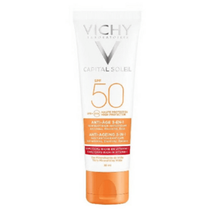 Vichy Protivráskový krém na opalování SPF 50+ Capital Soleil Anti-Age 50 ml obraz