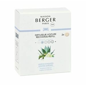 Maison Berger Paris Náhradní náplň do difuzéru do auta Agaves Garden (Car Diffuser Recharge/Refill) 2 ks obraz