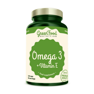 GreenFood Nutrition Omega 3 120 kapslí obraz