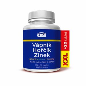 GreenSwan GS Vápník hořčík zinek 130 + 20 tablet XXL obraz