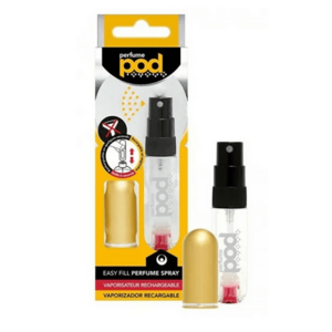 Travalo Pure Essentials - plnitelný flakon 5 ml (zlatý) obraz