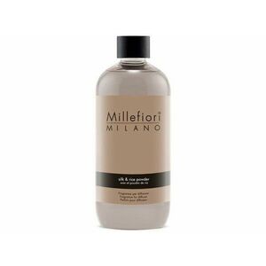 Millefiori Milano Náhradní náplň do aroma difuzéru Natural Silk & Rice powder 500 ml obraz