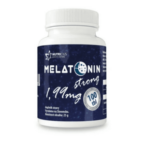 Nutricius Melatonin strong 1, 99 mg 100 tablet obraz