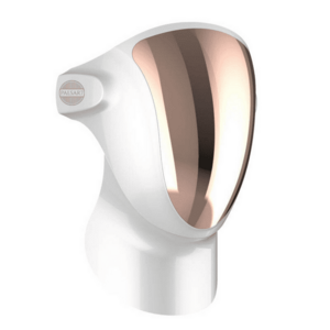 Palsar 7 Profesionální ošetřující LED maska na obličej a krk s nabíjecí stanicí (White, Gold) obraz