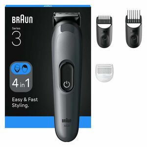 Braun Multifunkční zastřihovač 4v1 Series 3 AIO3500 Grey obraz