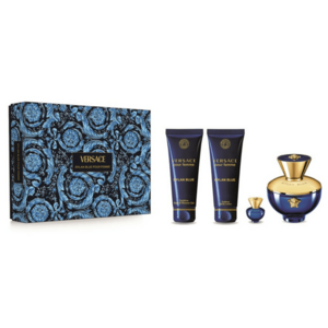 Versace Pour Femme Dylan Blue - EDP 100 ml + tělové mléko 100 ml + sprchový gel 100 ml + EDP 5 ml obraz