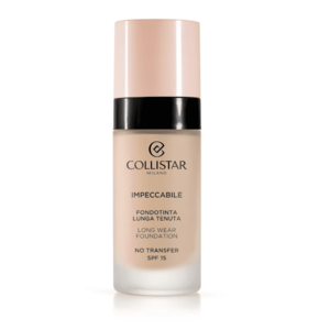 Collistar Dlouhotrvající make-up SPF 15 Impeccabile (Long Wear Foundation) 30 ml 1R Rosy Avory obraz