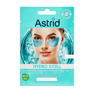 Astrid Hydrogelové polštářky pod oči Hydro X-Cell 2 ks obraz