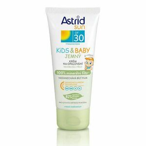 Astrid Jemný krém na opalování pro děti OF 30 Sun Kids & Baby 100% minerální filtr 100 ml obraz