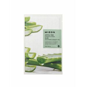Mizon Plátýnková 3D maska s aloe vera pro zklidnění a hydrataci pleti Joyful Time (Essence Mask Aloe) 23 g obraz