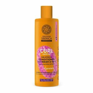 Natura Siberica Proteinový mycí kondicionér 2v1 pro kudrnaté a vlnité vlasy Curl Control (Conditioner Co-Wash 2-in-1) 400 ml obraz