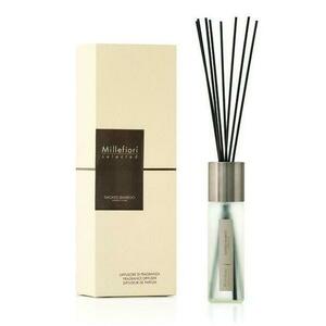 Millefiori Milano Skleněný difuzér Selected Smoked Bamboo 100 ml obraz