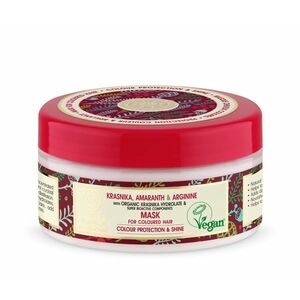 Natura Siberica Maska pro barvené vlasy Brusinka, amarant a arginin Super Siberica (Mask for Coloured Hair) 300 ml obraz