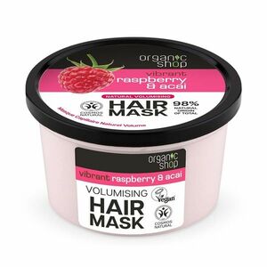 Organic Shop Maska pro objem vlasů Raspberry & Acai (Hair Mask) 250 ml obraz