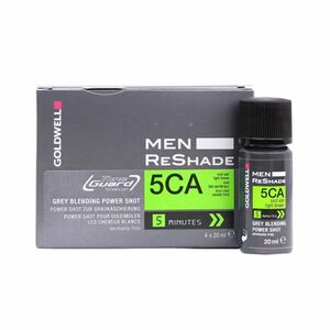 Goldwell Tónovací pěna pro zakrytí šedin Men Reshade (5CA Cool Ash) 4 × 20 ml obraz