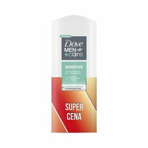 Dove Sprchový gel na tělo, obličej a vlasy Men+Care Sensitive (3 in 1 Shower Gel) 2 x 400 ml obraz