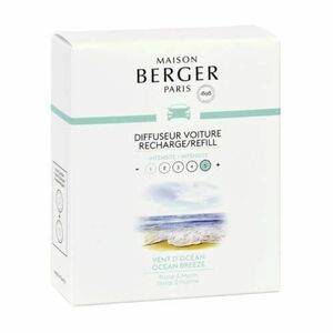 Maison Berger Paris Náhradní náplň do difuzéru do auta Ocean Breeze (Car Diffuser Recharge/Refill) 2 ks obraz
