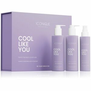 ICONIQUE Professional Dárková sada pro studenou & zářivou blond Cool Like You obraz