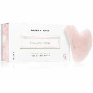 KORIKA Gua Sha masážní kámen z růženínu (Gua Sha Stone) obraz