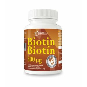 Nutricius Biotin 300 mcg 90 tbl. obraz