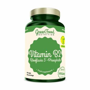 GreenFood Vitamin B2 Riboflavin 5`Phosphat 90 kapslí obraz