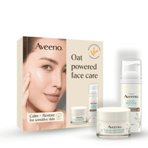 Aveeno Dárková sada pleťové péče pro suchou a citlivou pokožku Calm+Restore™ obraz