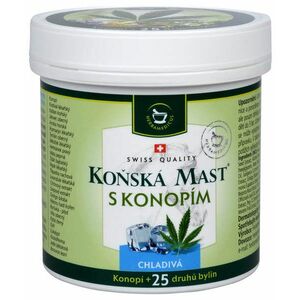 Herbamedicus Koňská mast chladivá s konopím 250 ml obraz