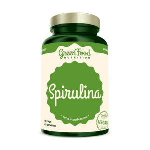 GreenFood Nutrition Spirulina 90 kapslí obraz