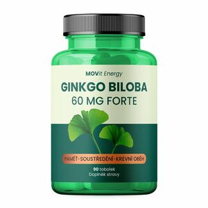 MOVIT ENERGY Ginkgo Biloba 60 mg Forte, 90 tobolek obraz