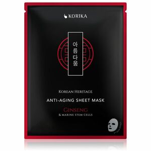 KORIKA Plátýnková maska proti stárnutí Korean Heritage (Anti-Aging Sheet Mask) 25 g obraz