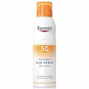 Eucerin Transparentní sprej na opalování Dry Touch SPF 50 200 ml obraz