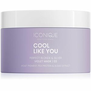 ICONIQUE Professional Maska pro studenou & zářivou blond Cool Like You (Violet Mask) 200 ml obraz