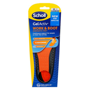 Scholl Gelové vložky do bot Gel Activ Work & Boot dámské 1 pár obraz