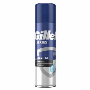 Gillette Čisticí gel na holení s dřevěným uhlím (Cleansing Shave Gel) 200 ml obraz