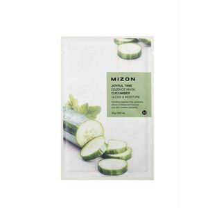 Mizon Plátýnková 3D maska s okurkou pro zářivou a hydratovanou pleť Joyful Time (Essence Mask Cucumber) 23 g obraz