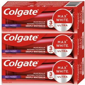 Colgate Zubní pasta Max White Ultra Protect Trio 3 x 50 ml obraz