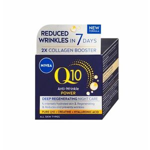 Nivea Regenerační noční krém proti vráskám Q10 Power 50 ml obraz