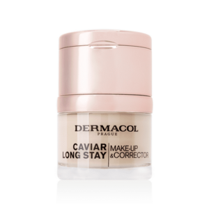 Dermacol Caviar Long Stay dlouhotrvající make-up s výtažky z kaviáru a obraz