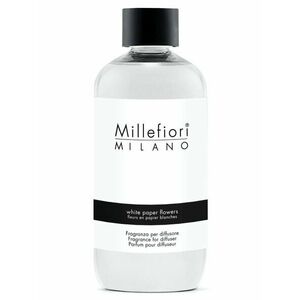 Millefiori Milano Náhradní náplň do aroma difuzéru Natural White Paper Flowers 250 ml obraz