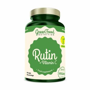 GreenFood Rutin + Vitamin C 90 kapslí obraz