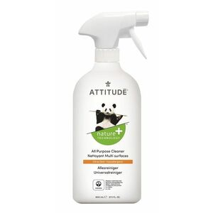 Univerzální čistící prostředek ATTITUDE s vůní citronové kůry s rozprašovačem 800 ml obraz