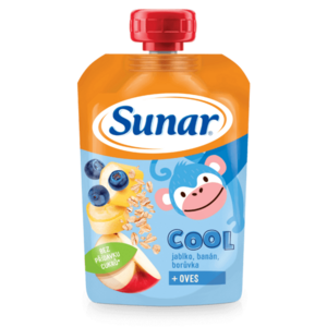 Sunar - Cool kapsička borůvka, banán, ovesné vločky obraz