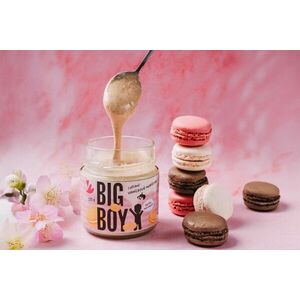 Big Boy BIG BOY® VANILKOVÁ MAKRONKA - KRÉM Z MANDLÍ A ARAŠÍDŮ S PŘÍCHUTÍ VANILKOVÉ MACRONKY 220G obraz